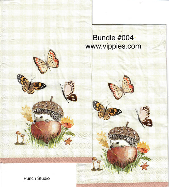 SNB-004 Special Napkin Bundle #4 Autumn Guest Napkins