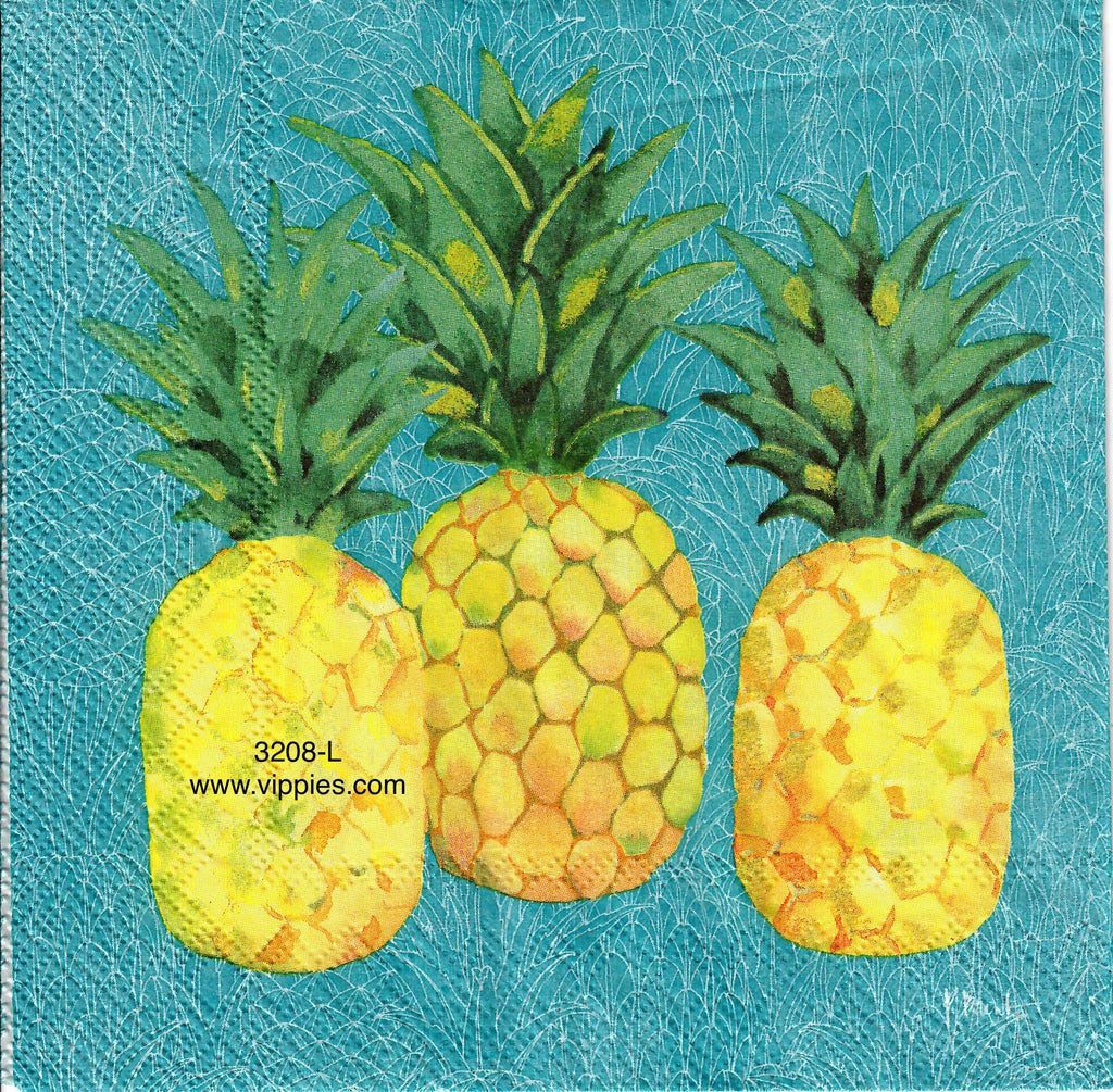 FD-3208-L Pineapples Napkin for Decoupage