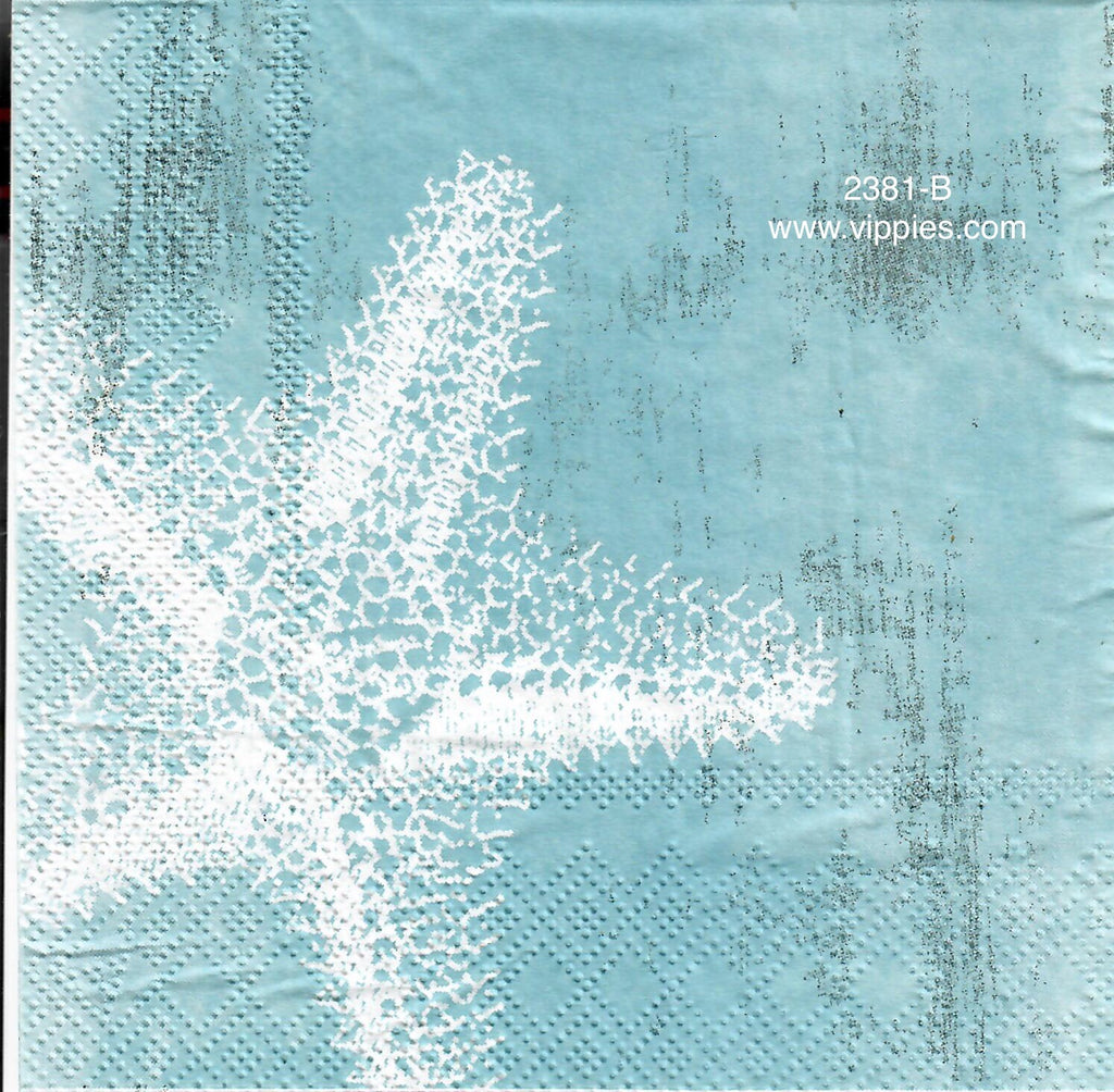 NS-2381-B Lacy Starfish Napkin for Decoupage