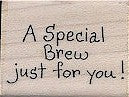 Special Brew Rubber Stamp 2316C