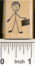 Businessman Rubber Stamp 2229C