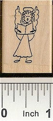 Singing Angel Rubber Stamp 2267D