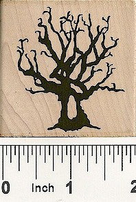 rubber stamp tree Scary Tree Rubber Stamp 2405F – Vippies Designs