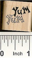 Yum Rubber Stamp 2432B