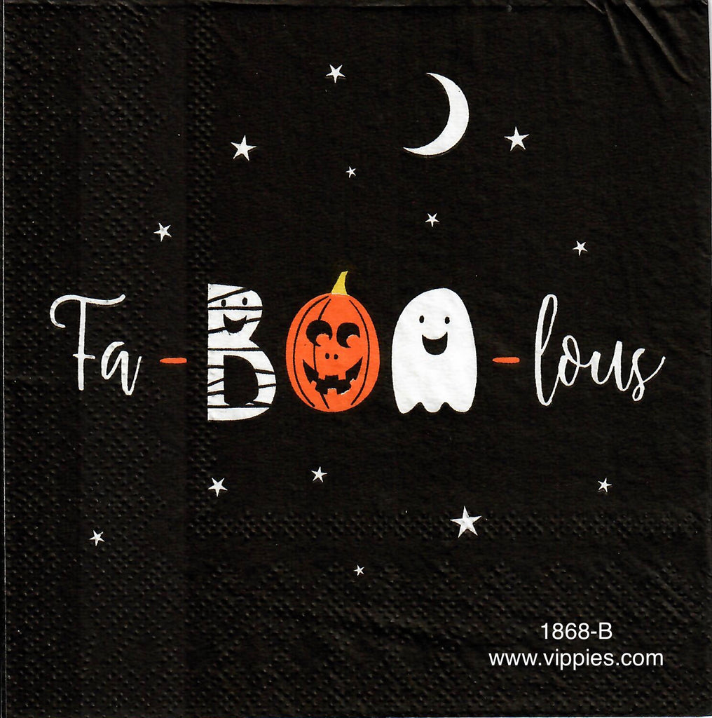 HWN-1868 Fab-boo-lous Napkin for Decoupage