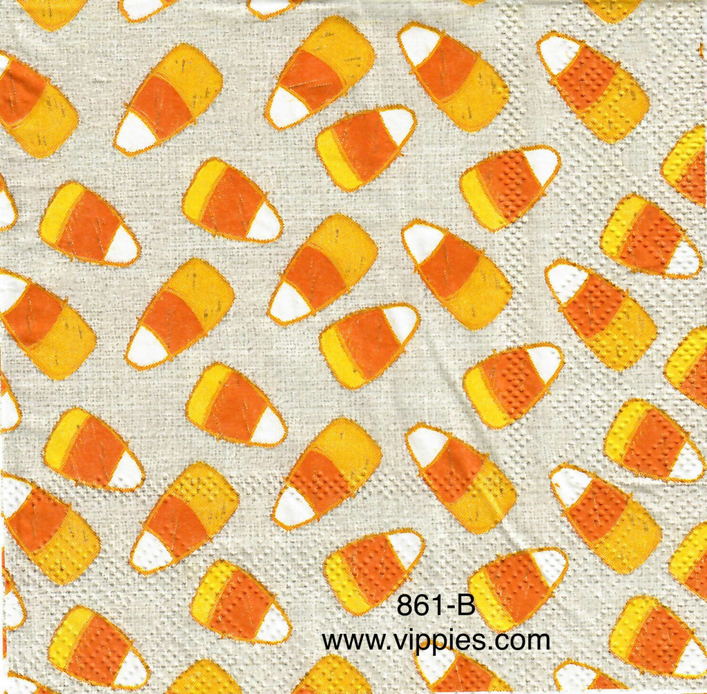 HWN-861 Candy Corn Napkin for Decoupage
