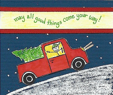 May All Good Things Rubber Stamp 2426D