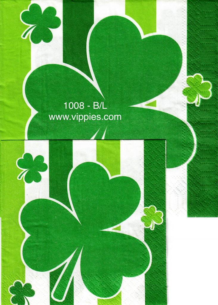 SPD-1008 Large Shamrock Napkin for Decoupage