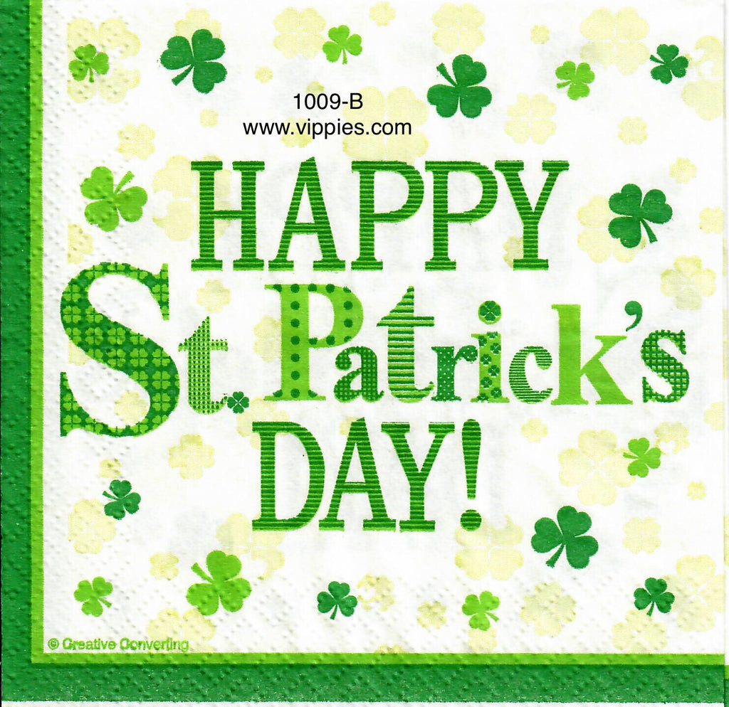 SPD-1009 Happy St. Pat's Napkin for Decoupage
