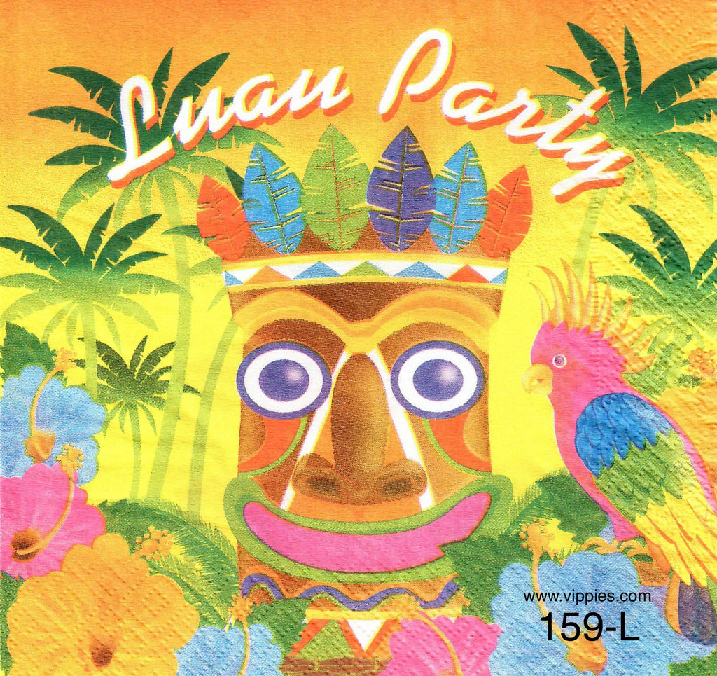 TRP-159 Luau Party 2 Napkin for Decoupage