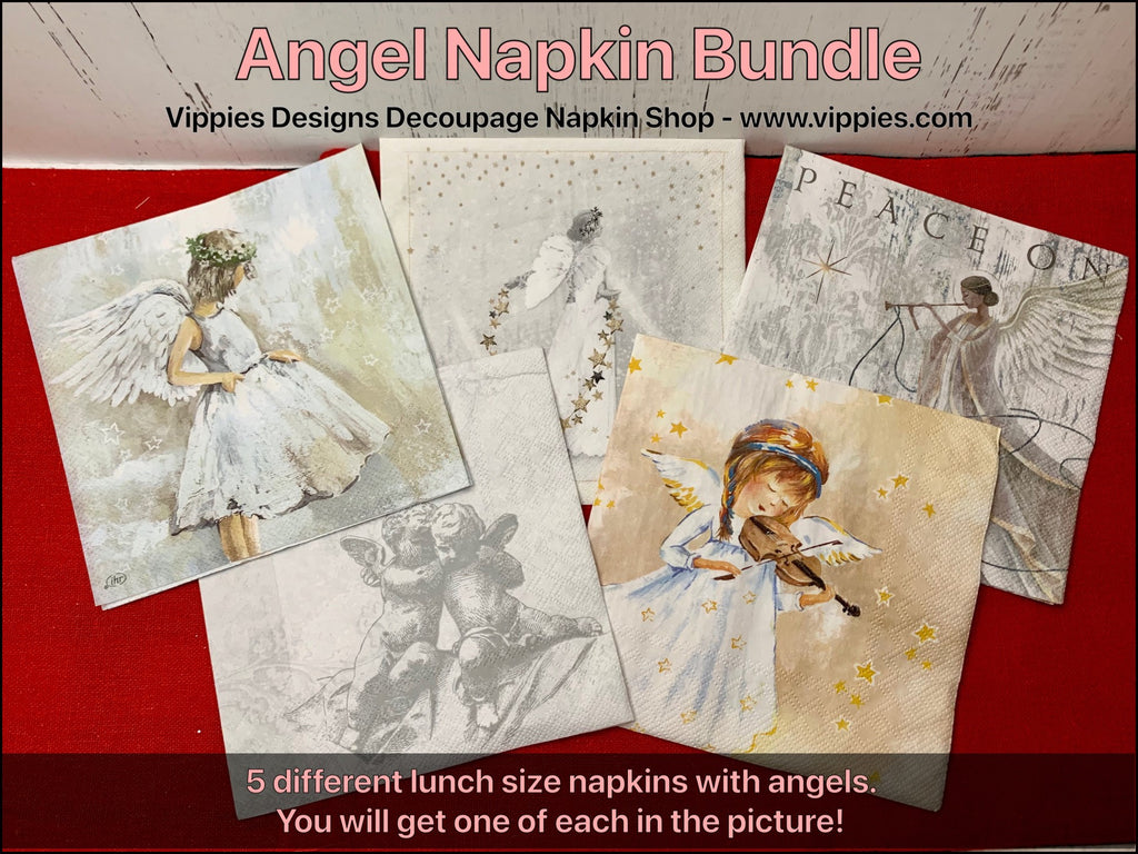 SNB-014-L Angels Special Napkin Bundle #NP-014