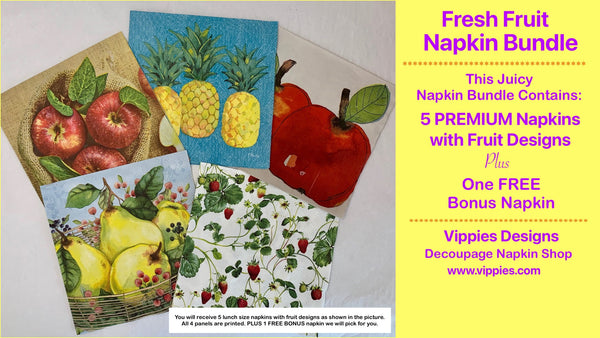 Decoupage Napkins Bundles