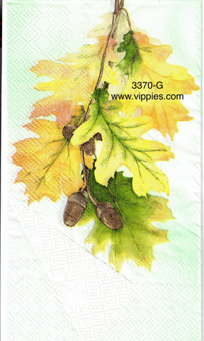 AT-3370-G Leaf Branch Guest Napkin for Decoupage