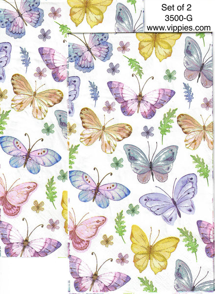 Bees, Birds and Butterflies Decoupage Napkins