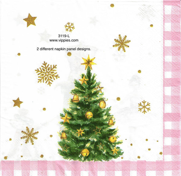 C-3119-L Nutcracker Tree Napkin for Decoupage