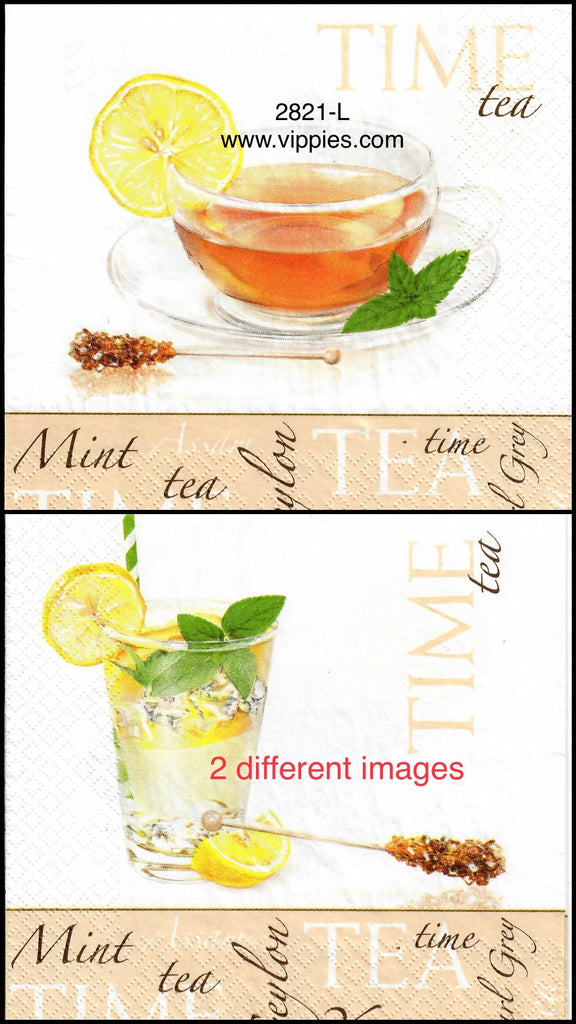 FD-2821-L Tea Time Lemonade Napkin for Decoupage