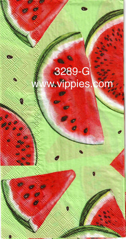 FD-3289-G Watermelon Slices Guest Napkin for Decoupage