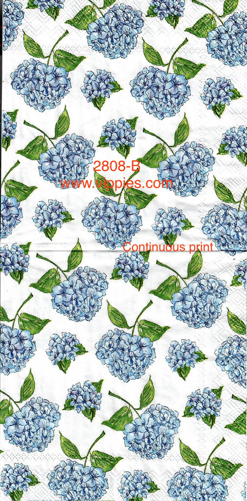 FL-2808-B Hydrangea Napkin for Decoupage