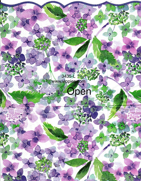 FL-3435-L Violets Napkin for Decoupage