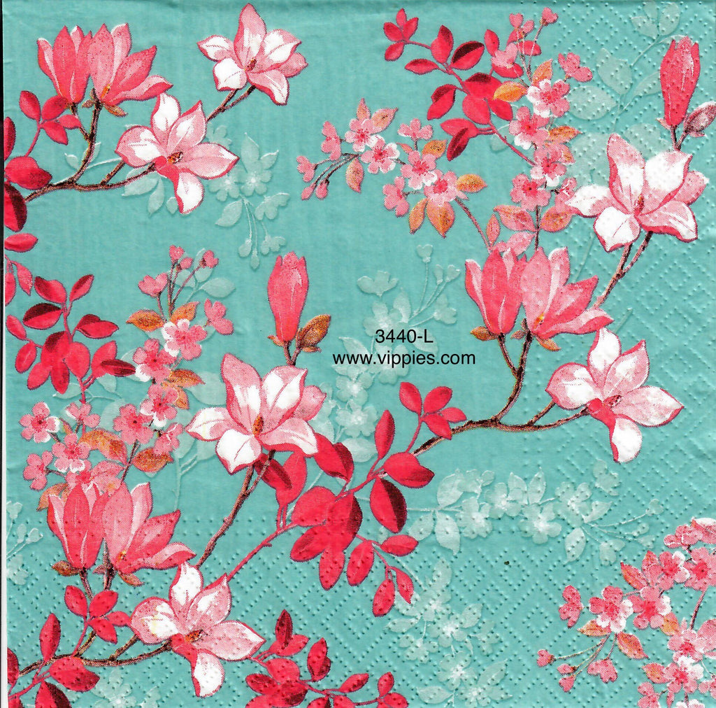 FL-3440-L Cherry Blossom Napkin for Decoupage