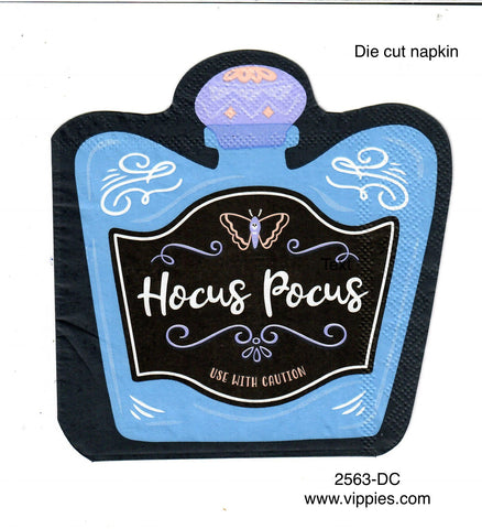 HWN-2563-DC Hocus Pocus Potion Die Cut Napkin for Decoupage