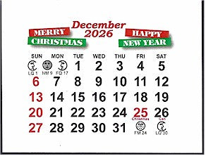 Large 2027 Self-Stick Calendar Pads