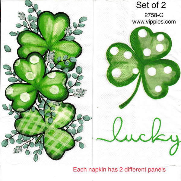 St. Patrick&#39;s Day Decoupage Napkins