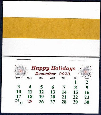 2024 Self-Stick Easel Back Calendars
