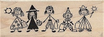 Tricky Bunch Rubber Stamp 2310H