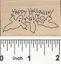 Ghosties Rubber Stamp 2139E