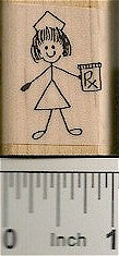 Nurse Rubber Stamp 2163C