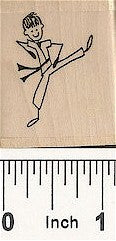 Karate Guy Rubber Stamp 2254D
