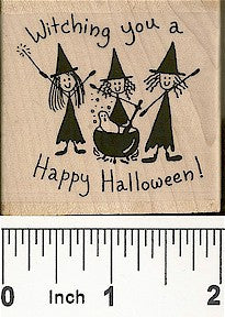 Witching You Rubber Stamp 2263F