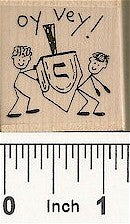 Oy Vey Rubber Stamp 2278D
