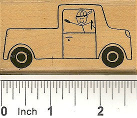 Pickup Rubber Stamp 2308H