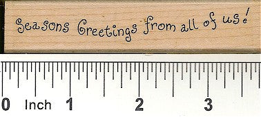 Seasons Greetings From All Rubber Stamp 2333D