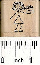 Gal/Gift Rubber Stamp 2335D