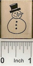 Tiny Snowman Rubber Stamp 2337C