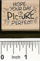 Mini Picture Perfect Rubber Stamp 2361D