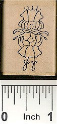 Fucshia Rubber Stamp 2392D