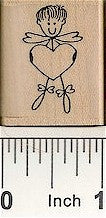 Heart Guy Rubber Stamp 2431D