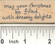 Dreamy Delights Rubber Stamp 2490D