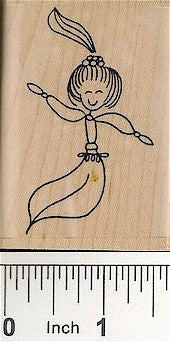 Jeany Rubber Stamp 2497G