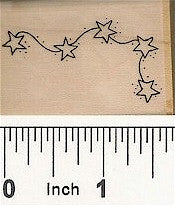 Star Border 2 Rubber Stamp 2516D