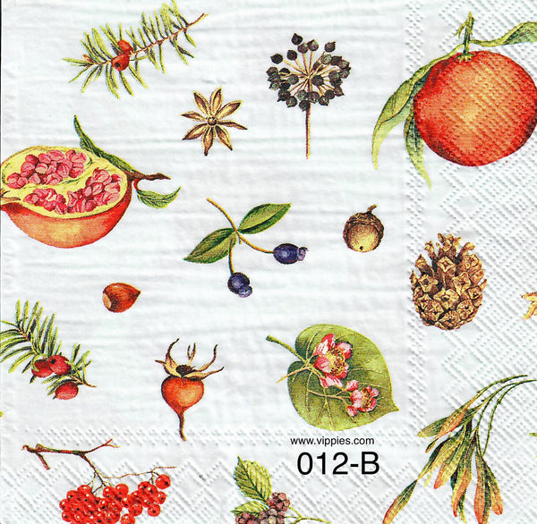 AT-012 Spices Napkin for Decoupage