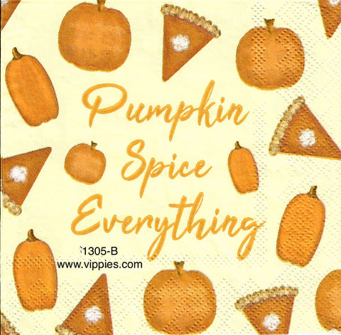 AT-1305 Pumpkin Spice Everything Nice Napkin for Decoupage