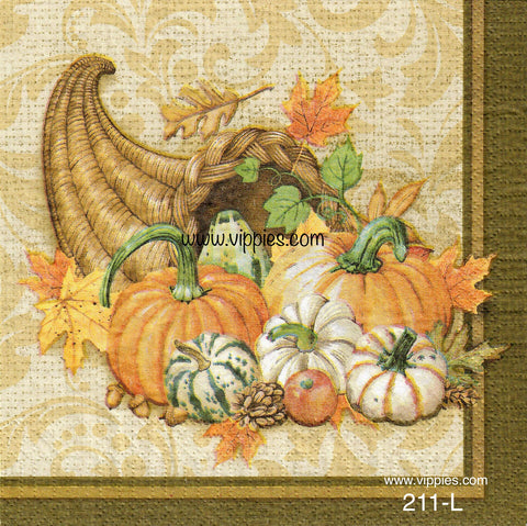 AT-211 Cornucopia 2 Napkin for Decoupage