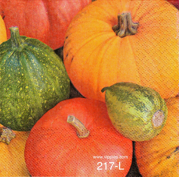 AT-217 Pumpkins Multi Napkin for Decoupage
