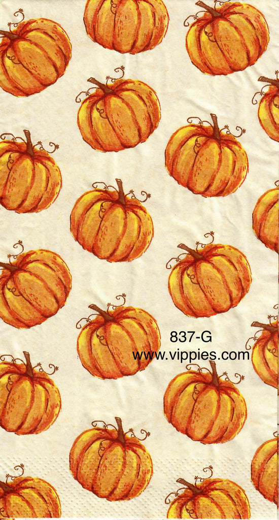 AT-837 Pumpkins Galore Guest Napkin for Decoupage