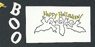 Ghosties Rubber Stamp 2139E